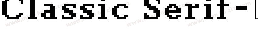 Classic Serif字体转换
